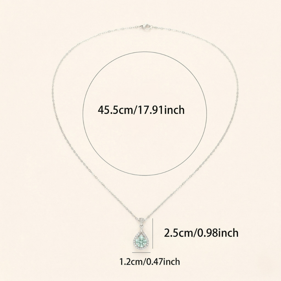 Alindra Voselle Necklace | White Gold