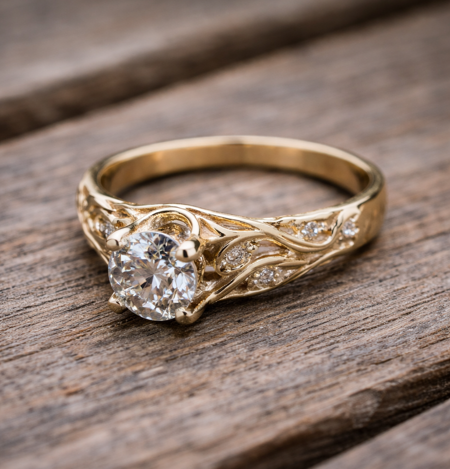 Elegant Zirconia Ring