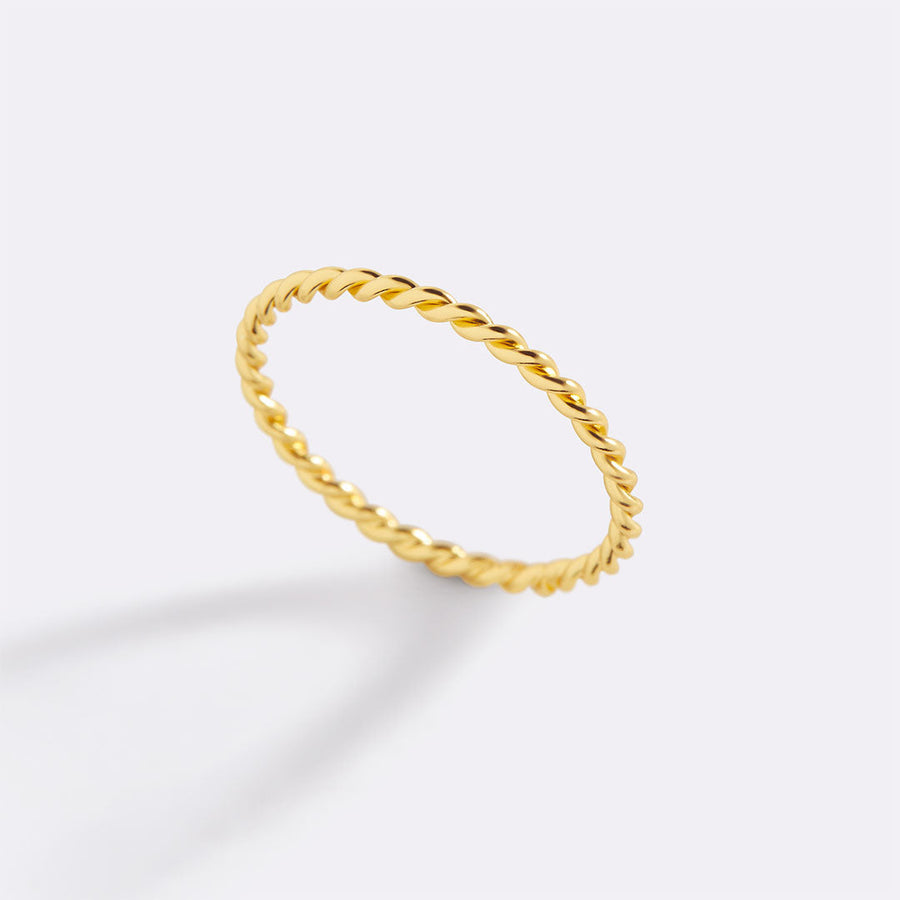 Dainty Braided Ring