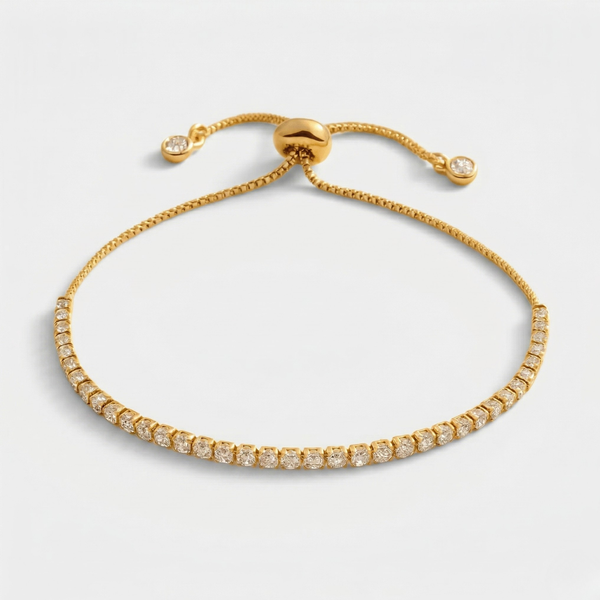 Stella Adjustable Tennis Bracelet