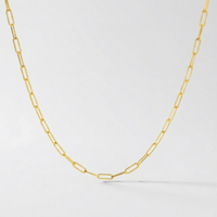 Capri Paperclip Necklace