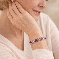 Ruby Vine Tennis Bracelet