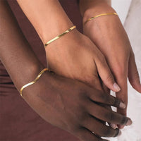 Victoria Herringbone Bracelet