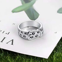 Cute Dog-Inspired Collar Ring