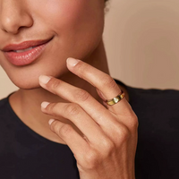Spinning Crystal Love Ring
