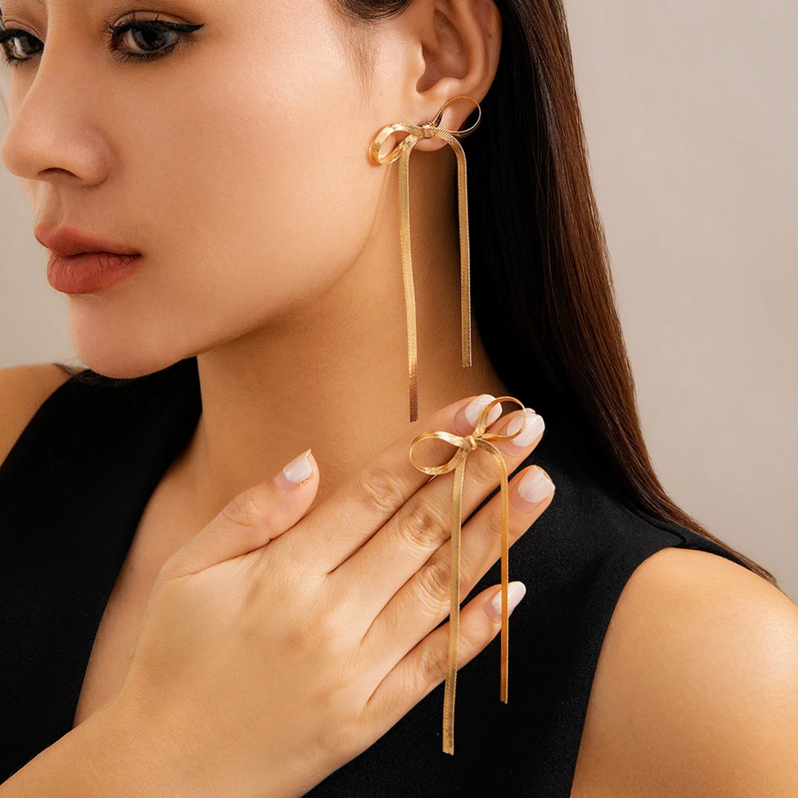 Carol Bow Earrings