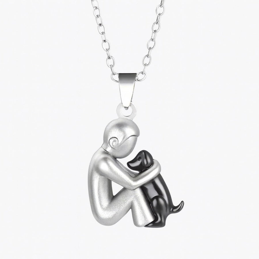 Hug Pendant Necklace