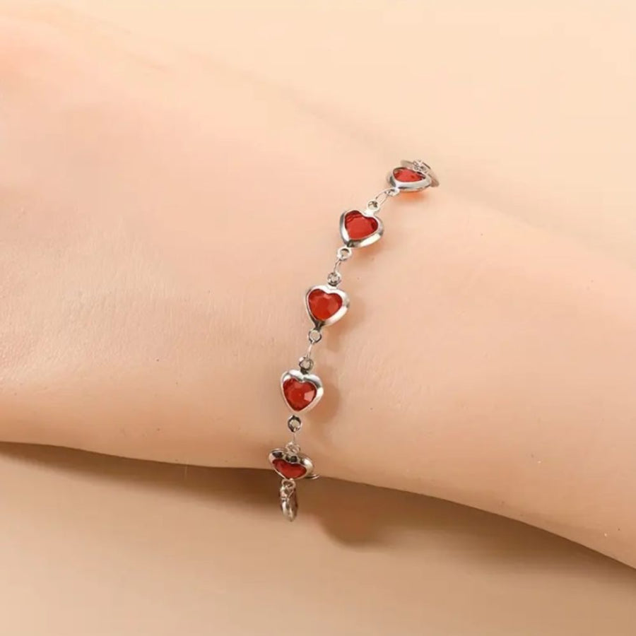 Ophelyra Garnetelle Bracelet White Gold