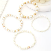 Pearl Stacking Bracelet | Set of 4