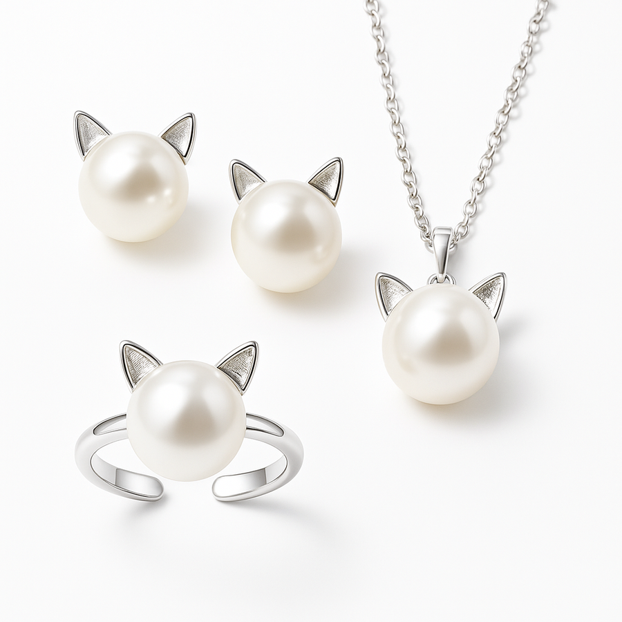 Beautiful Pearl Cat Full Set